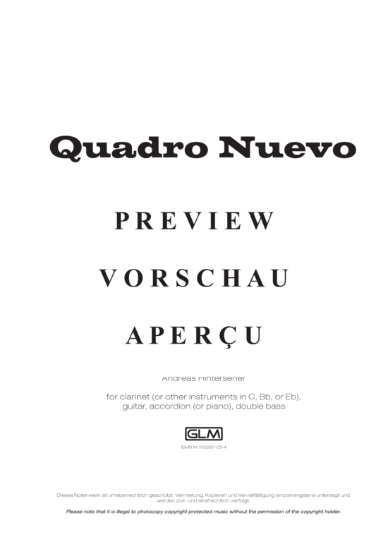 gallery: An einem Winterabend , Quadro Nuevo, (Akustik-Quartett)