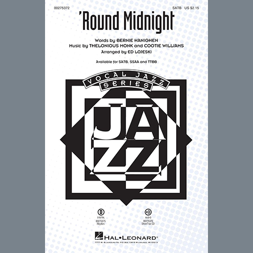 cover: 'Round Midnight (arr. Ed Lojeski), Thelonious Monk, Chor