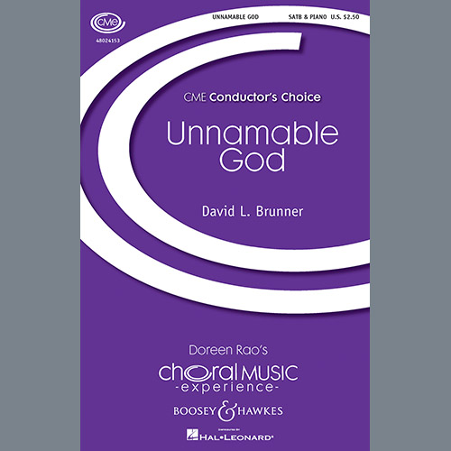 cover: Unnamable God, David Brunner, Chor