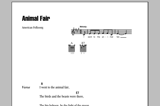 Product picture to: Animal Fair
