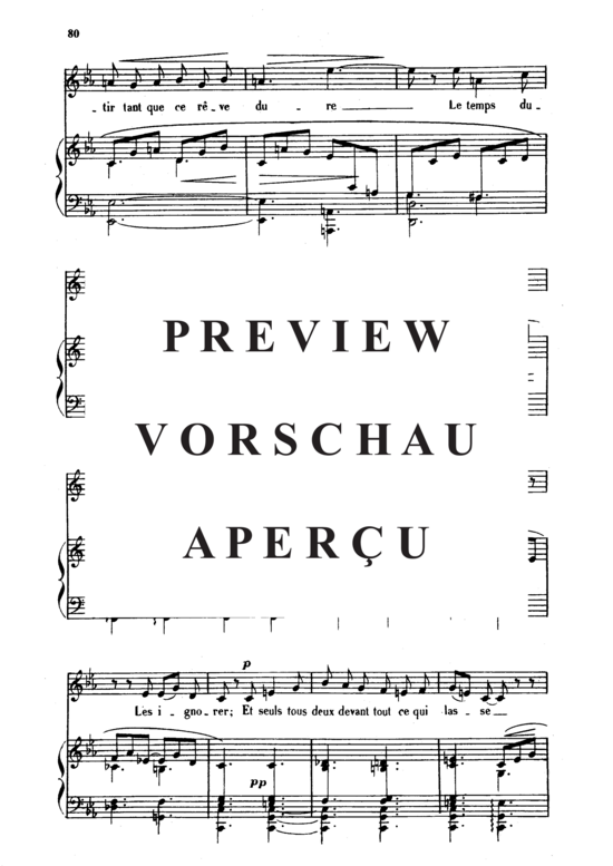 Product gallery: Page 4 of 5 Au bord de l'eau Op.8 No.1, , Medium Voice and Piano