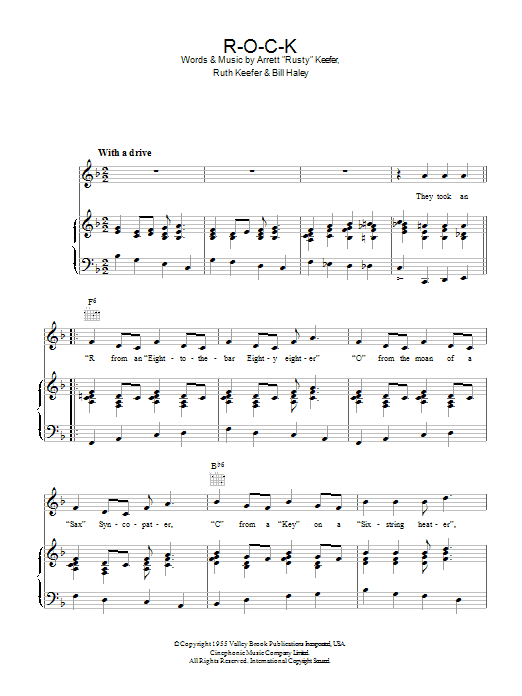Produktgalerie: Seite 1 von 1 ROCK, Bill Haley, Gesang, Gitarre, Klavier