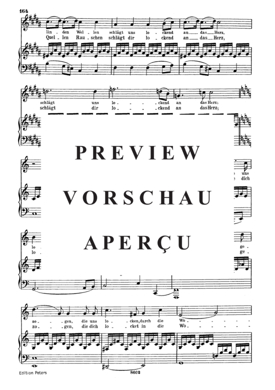 Product gallery: Page 7 of 14 Waldes-Nacht D.708, , Medium Voice and Piano