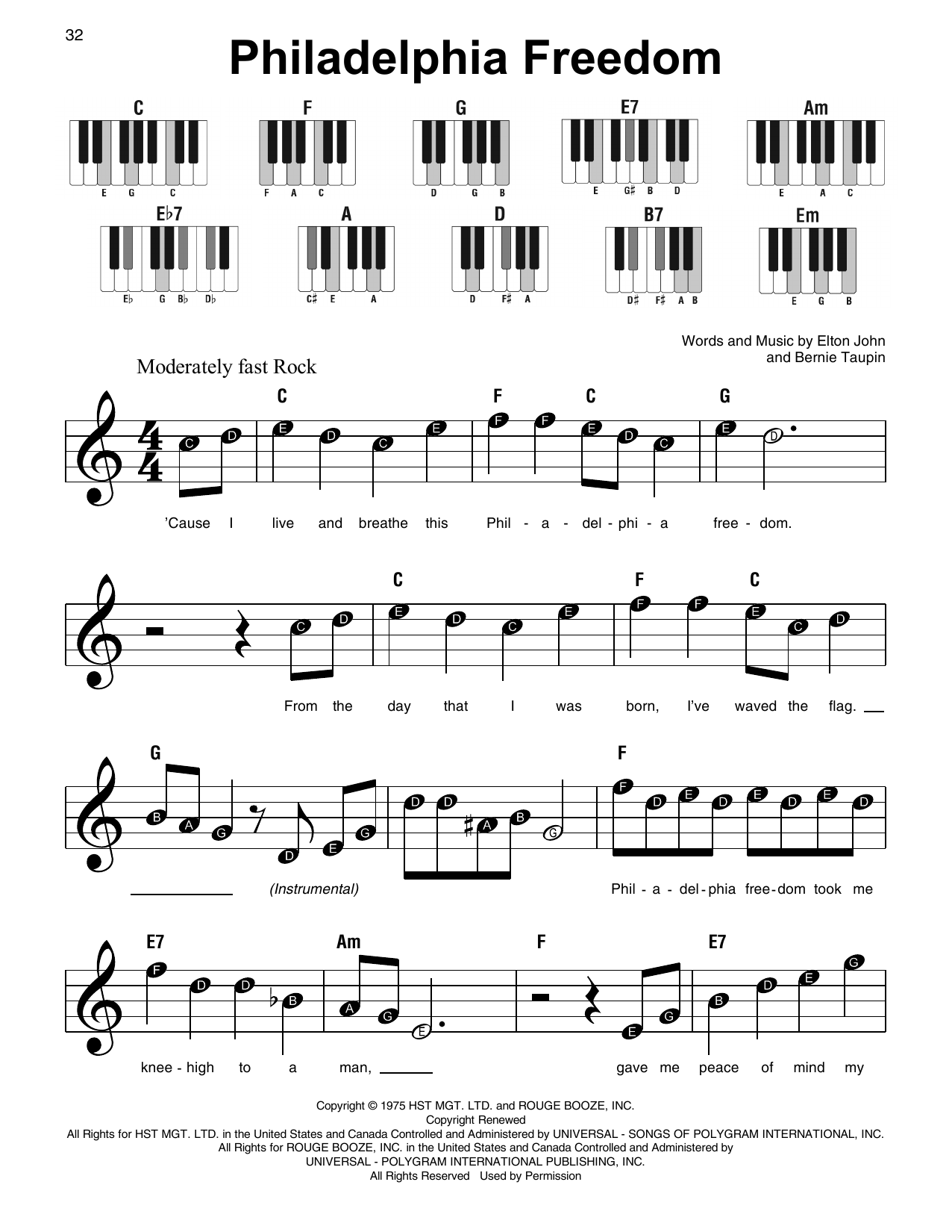Produktbild zu: Philadelphia Freedom