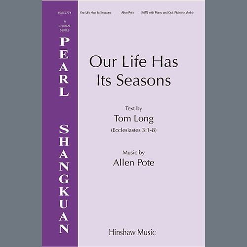 cover: Our Life Has Its Seasons, Allen Pote, Chor