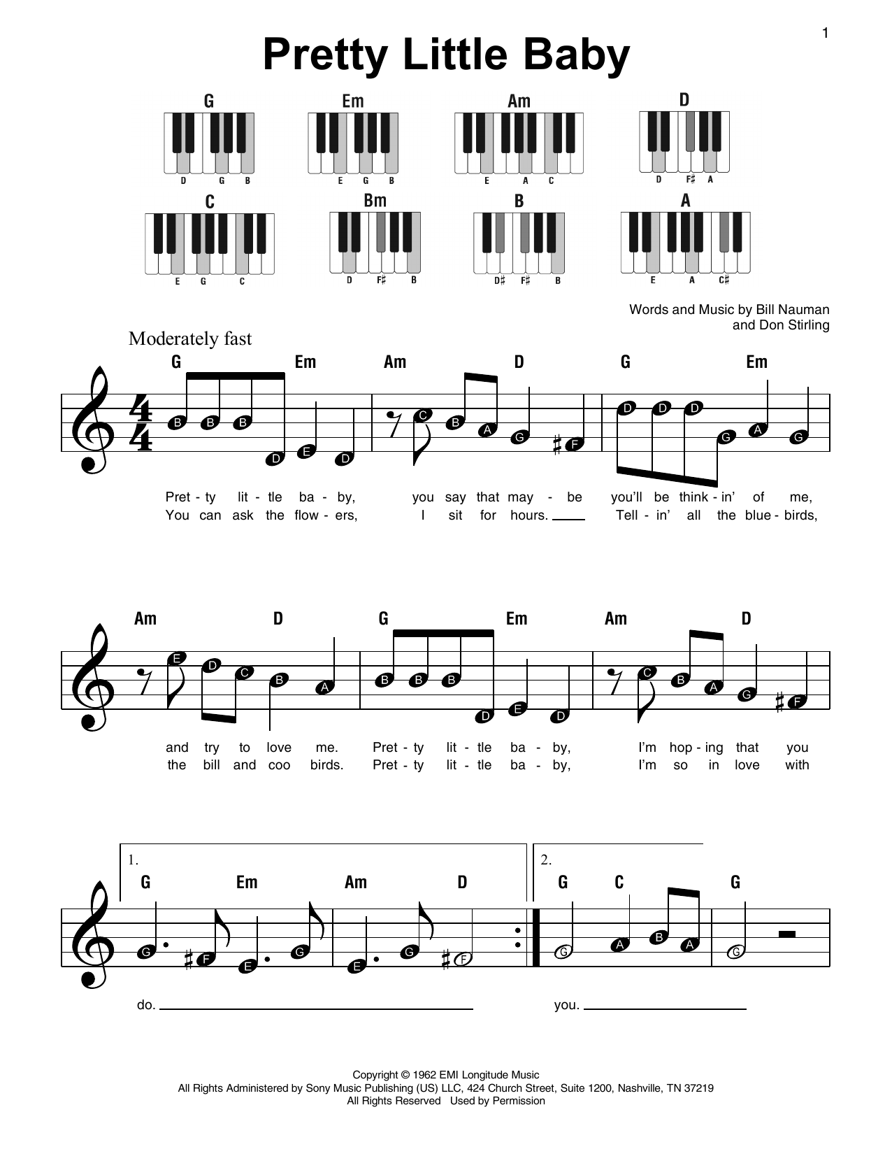 Product picture to:  Pretty Little Baby - Connie Francis