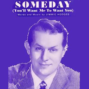 cover: Some Day (You'll Want Me To Want You), Jimmie Hodges, Klavier