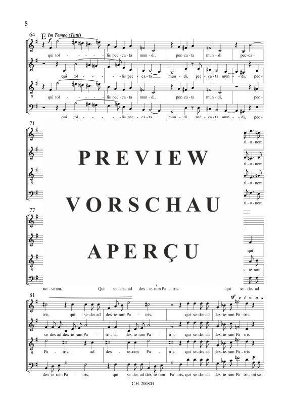 gallery: Missa Brevis (1956), , (Gemischter Chor 4-5 stimmig)