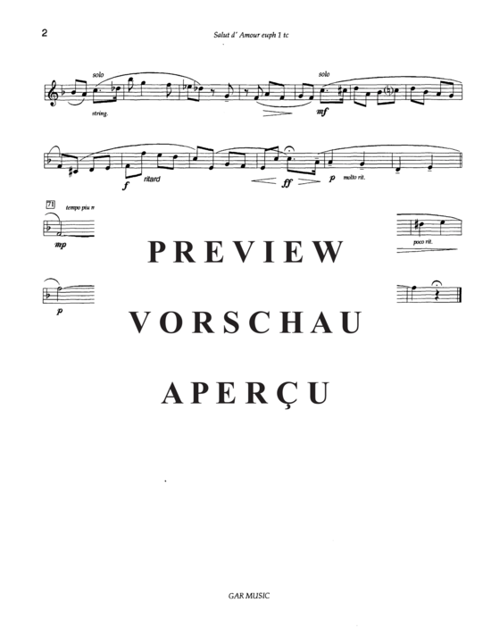 Product gallery: Page 10 of 18 Salut d´Amour , , (Tuba Quartett EETT)