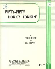 cover: Fifty-Fifty Honky Tonkin', Fred Rose, Gesang, Gitarre, Klavier