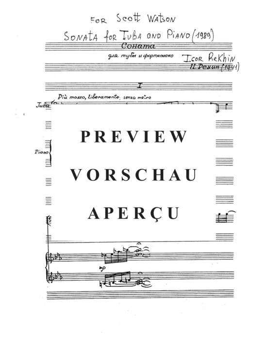 Produktgalerie: Seite 4 von 21 Sonata , , (Tuba + Klavier)