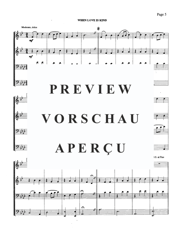Produktgalerie: Seite 7 von 11 Irish Folk Song Suite, , Blechbläser Quartett