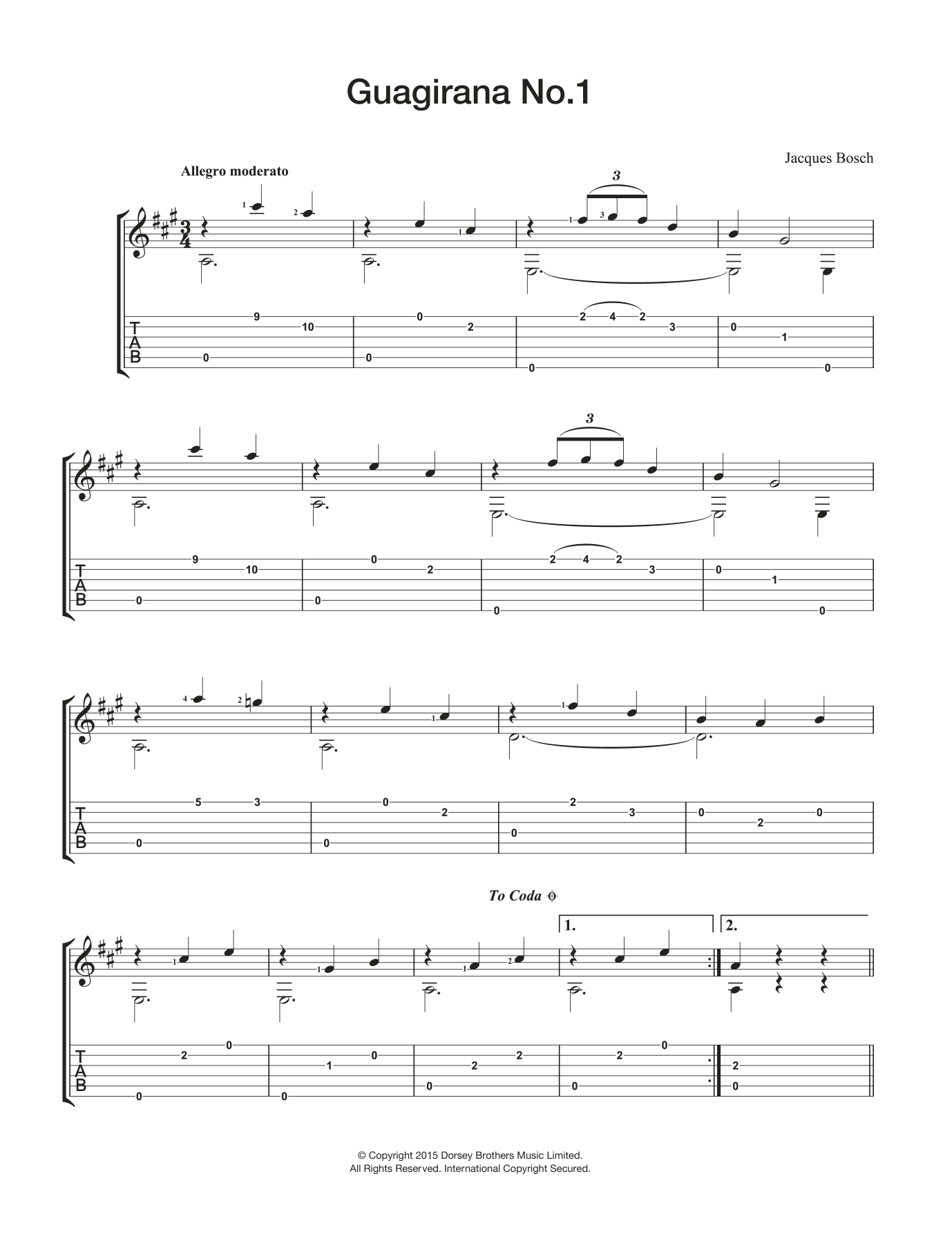 Produktbild zu: Guagirana No. 1
