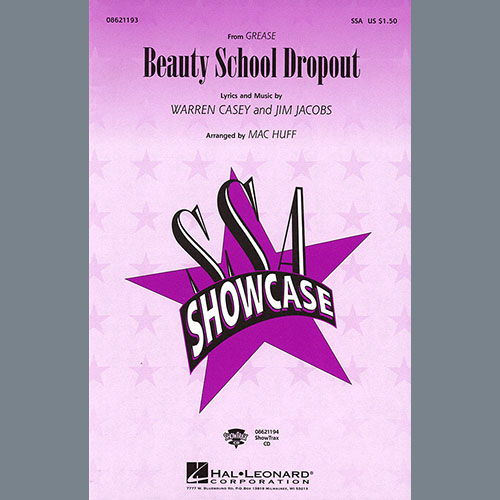 Produktbild zu: Beauty School Dropout (from Grease) (arr. Mac Huff)