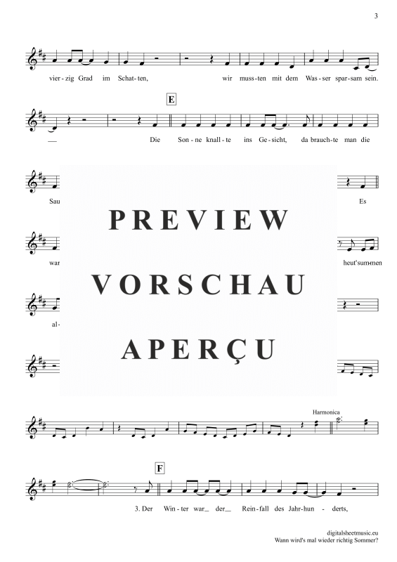 gallery: Wann wird’s mal wieder richtig Sommer , Carrell, Rudi, Violine