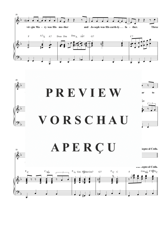 gallery: Jesus, O What a Wonderful Child, , Gemischter Chor SAB, Solo und Klavier