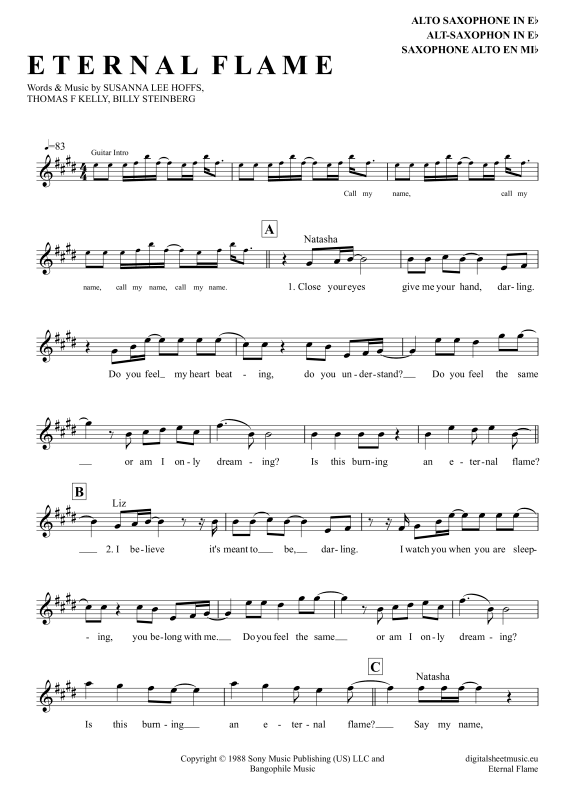 Product gallery: Page 1 of 4 Eternal Flame , Kitten, Atomic, Alto Saxophone