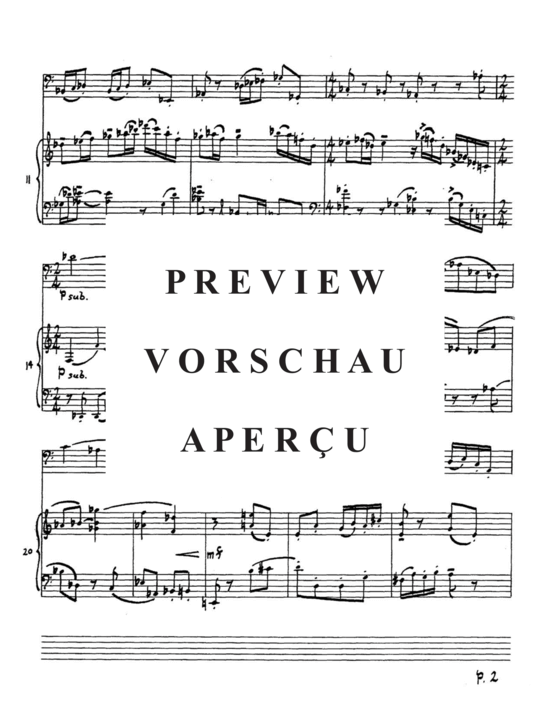Produktgalerie: Seite 4 von 21 Sonata , , (Tuba + Klavier)
