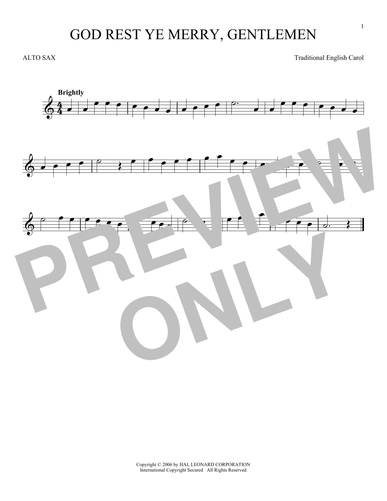 Product gallery: Page 1 of 1 God Rest Ye Merry, Gentlemen, Traditional English Carol