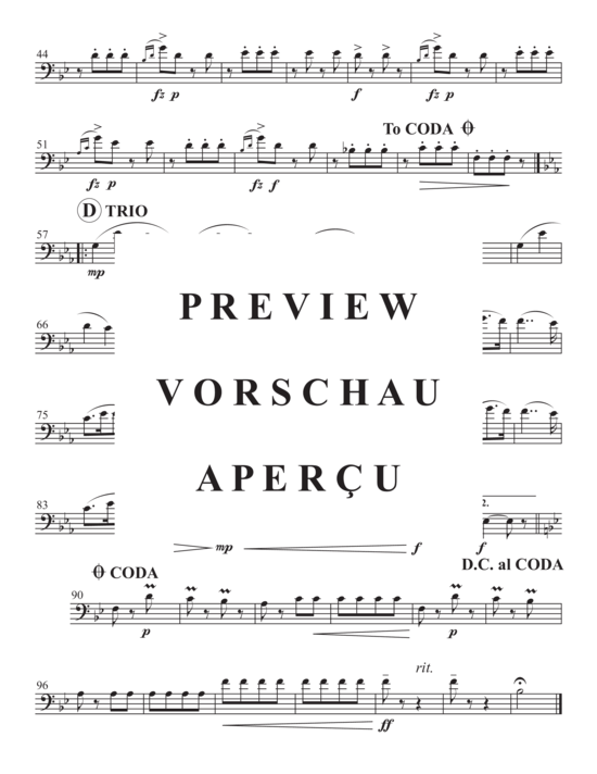 Product gallery: Page 10 of 14 Leichtes Blut , , (Trombone quartet)