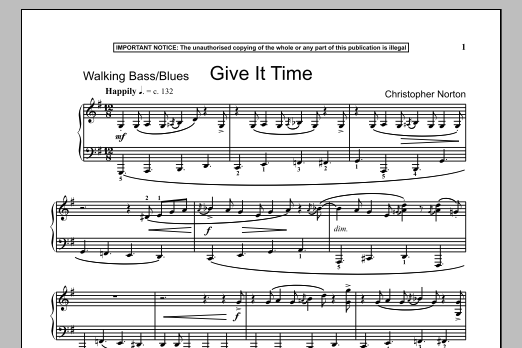 Product gallery: Page 1 of 1 Give It Time, Christopher Norton