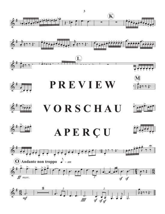 Product gallery: Page 20 of 21 Movement one from Serenade for Strings , , (Horn ensemble 1-8 horns)