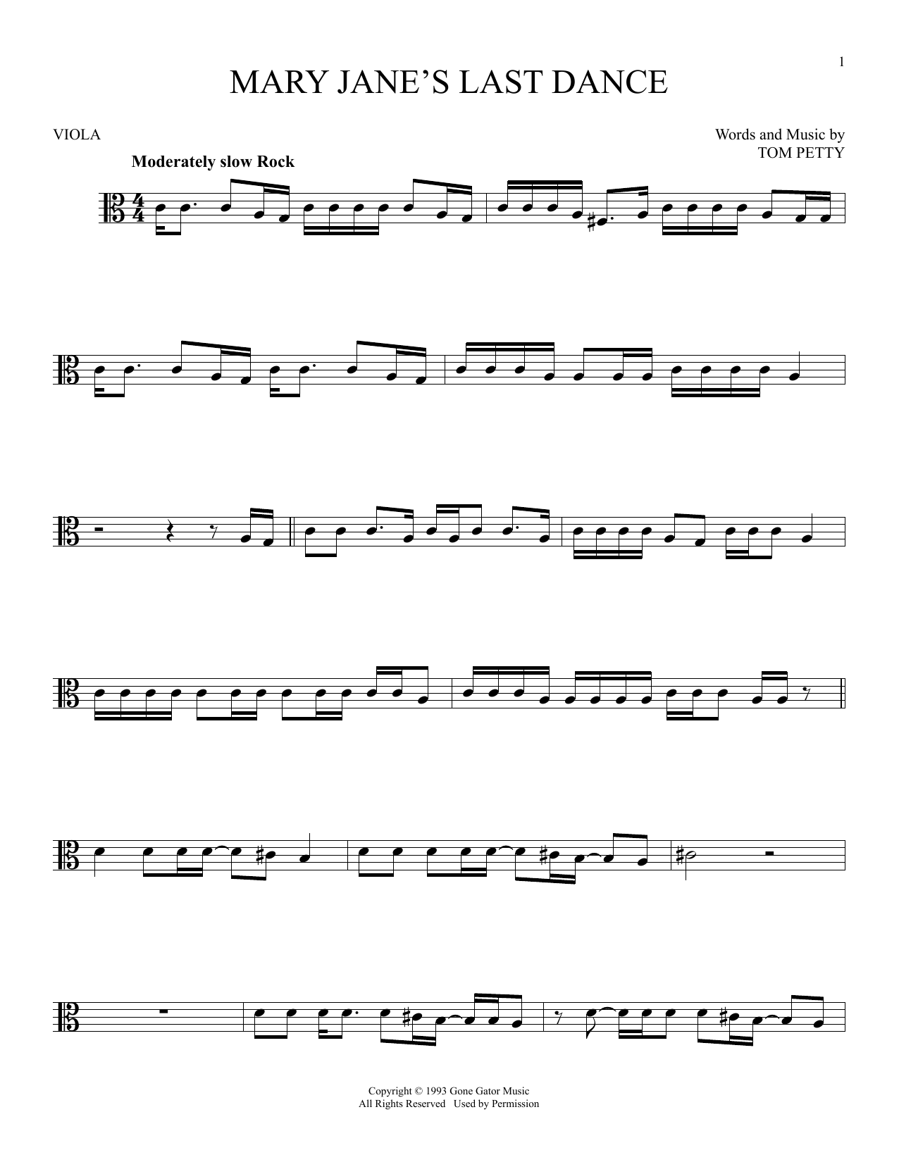 Product gallery: Page 1 of 1 Mary Jane's Last Dance, Tom Petty