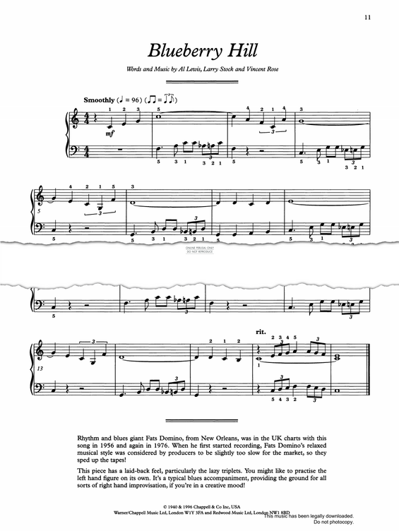 Product gallery: Page 1 of 1 Blueberry Hill, Al Lewis