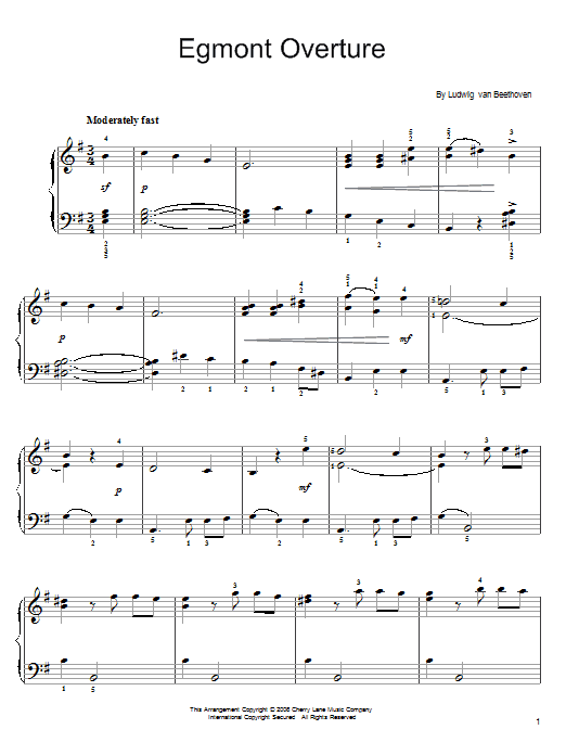Produktbild zu: Overture To Egmont