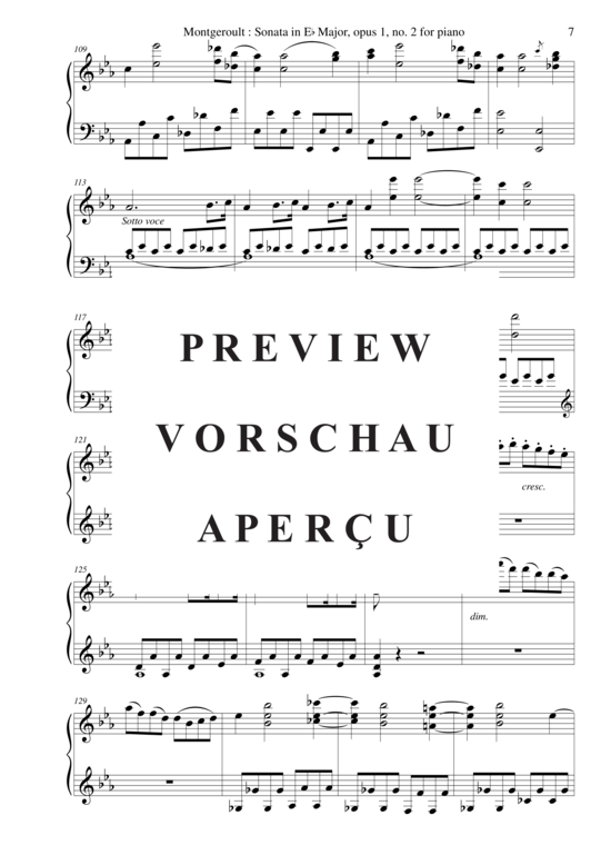 Product gallery: Page 8 of 19 Piano Sonata in Eb major, Opus 1 no. 2 , Nicolas Horvath, Piano Solo