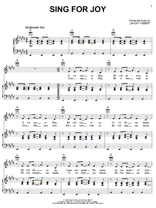 Product picture to: Sing For Joy