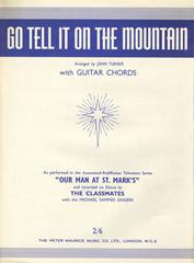 cover: Go, Tell It On The Mountain, The Classmates, Gesang, Gitarre, Klavier