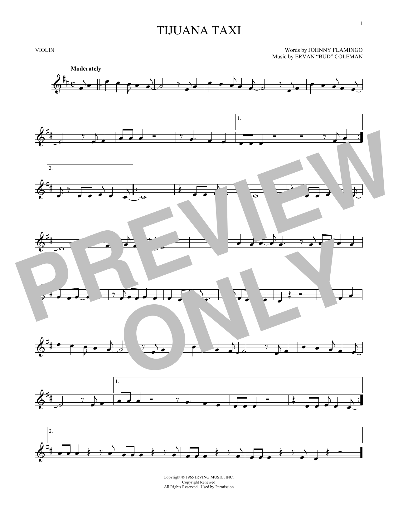 Product gallery: Page 1 of 1 Tijuana Taxi, Herb Alpert & The Tijuana Brass Band