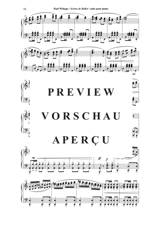 Product gallery: Page 17 of 18 Scènes de Ballet , , Piano Solo