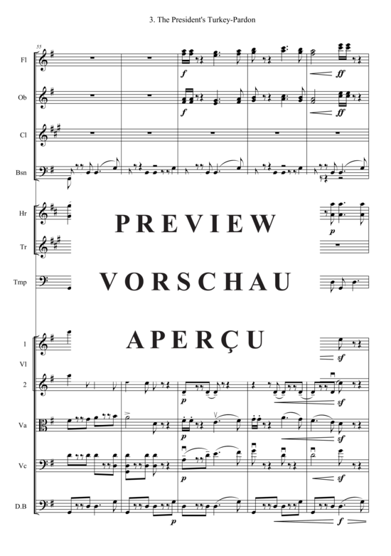 gallery: The President´s Turkey-Pardon , , (Kammerorchester)