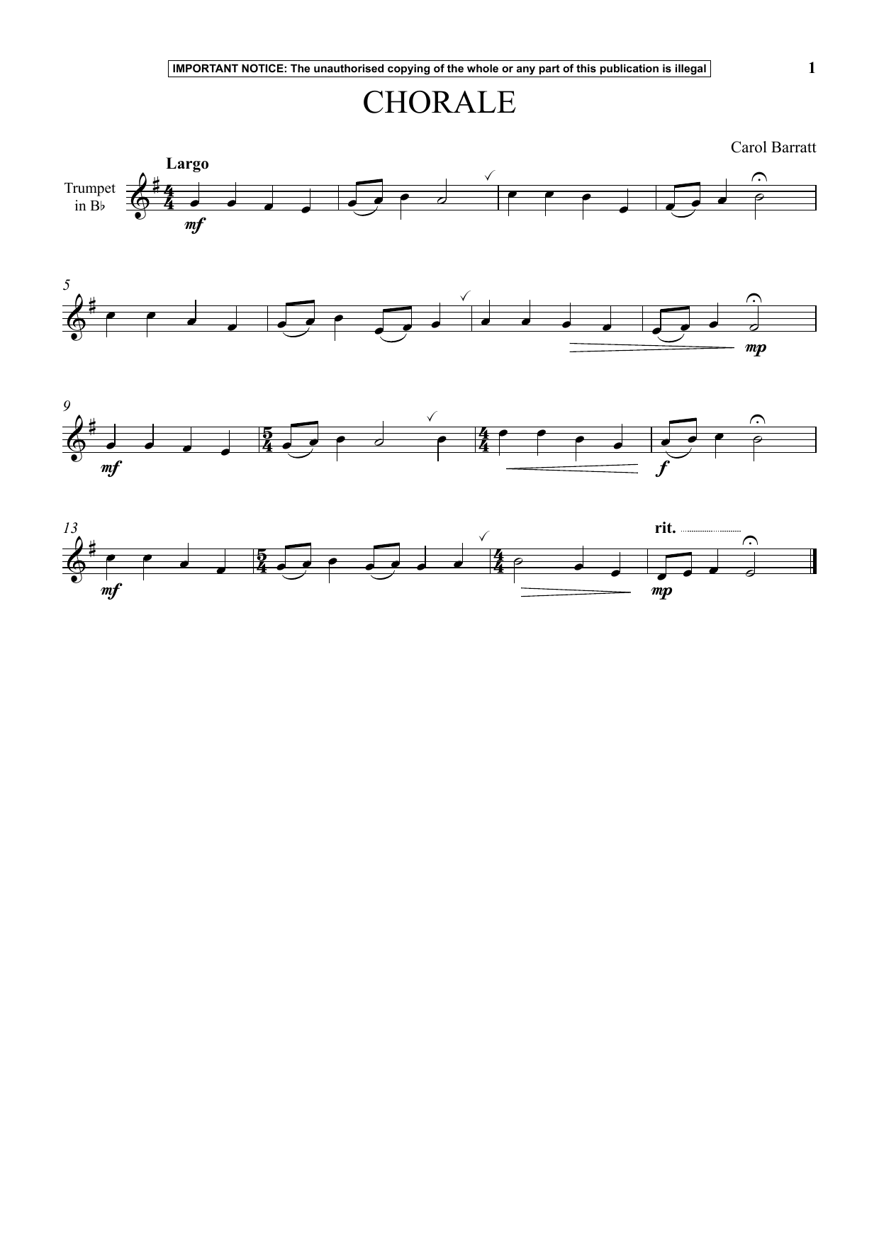 Product picture to: Chorale