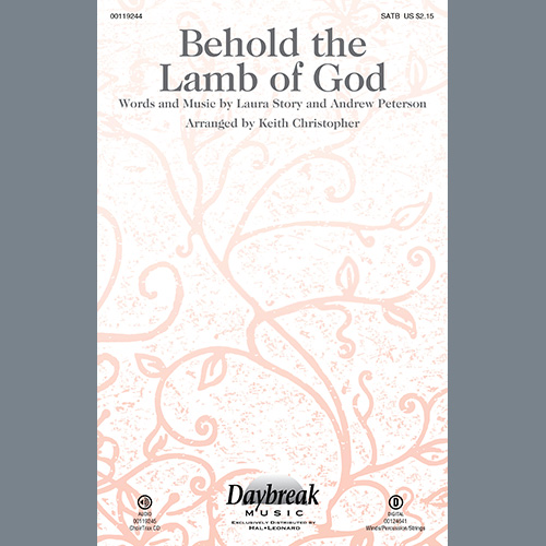 cover: Behold The Lamb Of God, Keith Christopher