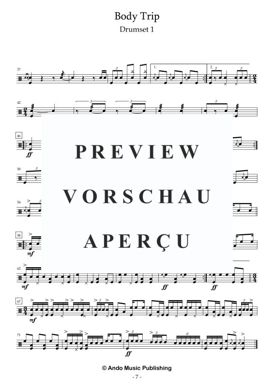 Produktgalerie: Seite 9 von 11 Body Trip, , Drumset Duet