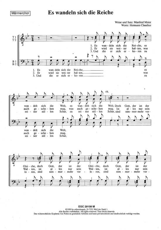 Product picture to: Es wandeln sich die Reiche Manfred Meier