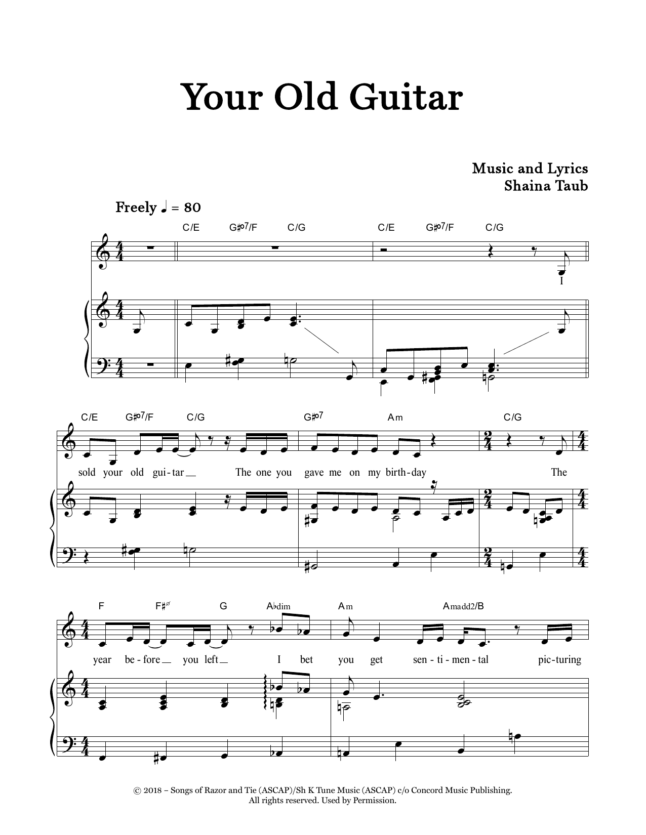 Product picture to: Your Old Guitar
