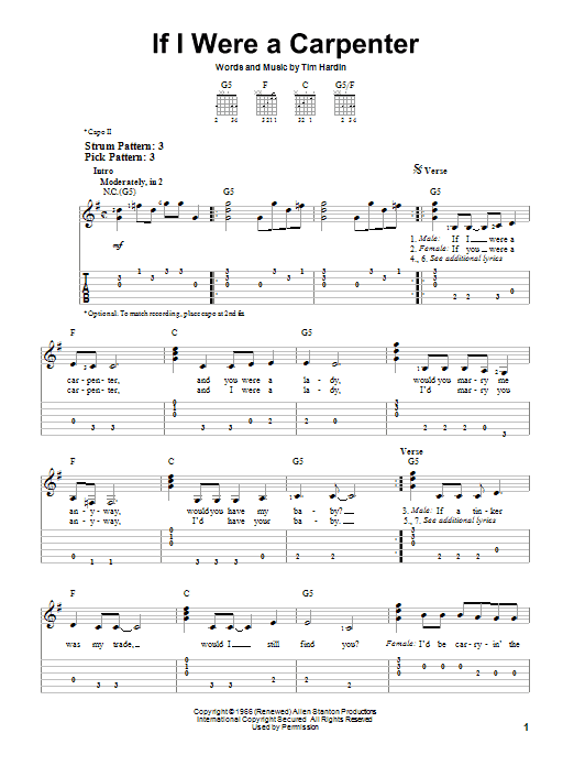 Product gallery: Page 1 of 1 If I Were A Carpenter, Johnny Cash