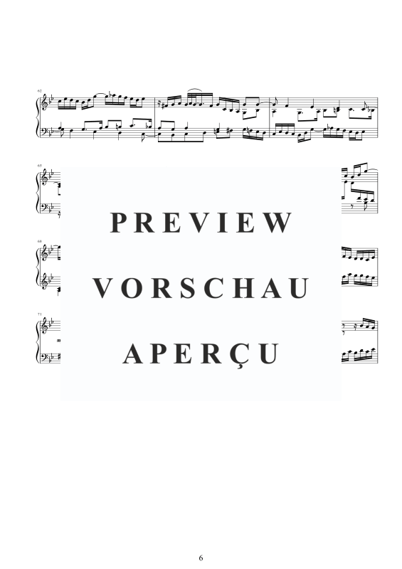Product gallery: Page 7 of 8 Fantasia BWV 1128, , Solo Piano
