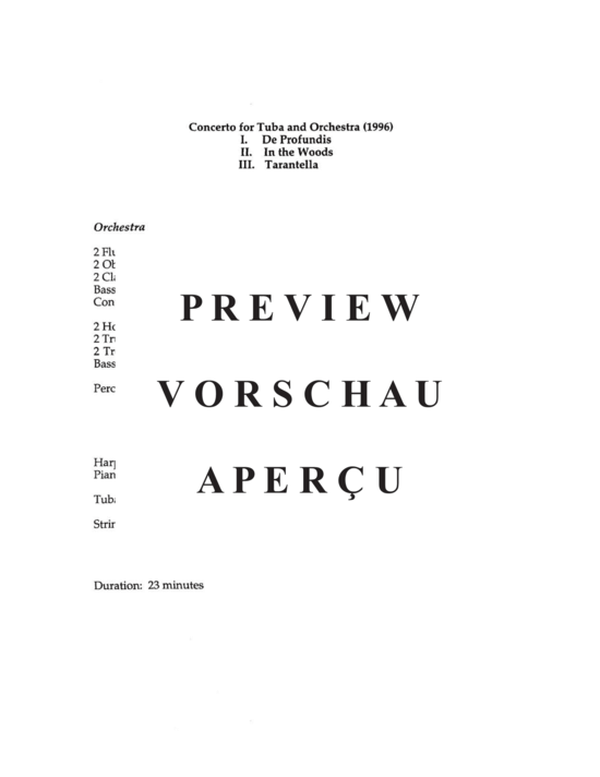 Produktgalerie: Seite 4 von 21 Concerto (Piano Reduction) , , Tuba und Klavier