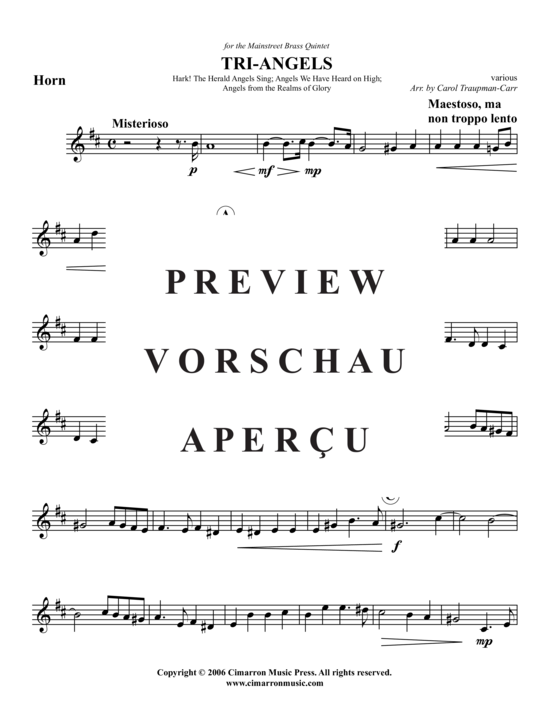 Produktgalerie: Seite 6 von 14 Tri-Angels , , (Blechbläserquintett)