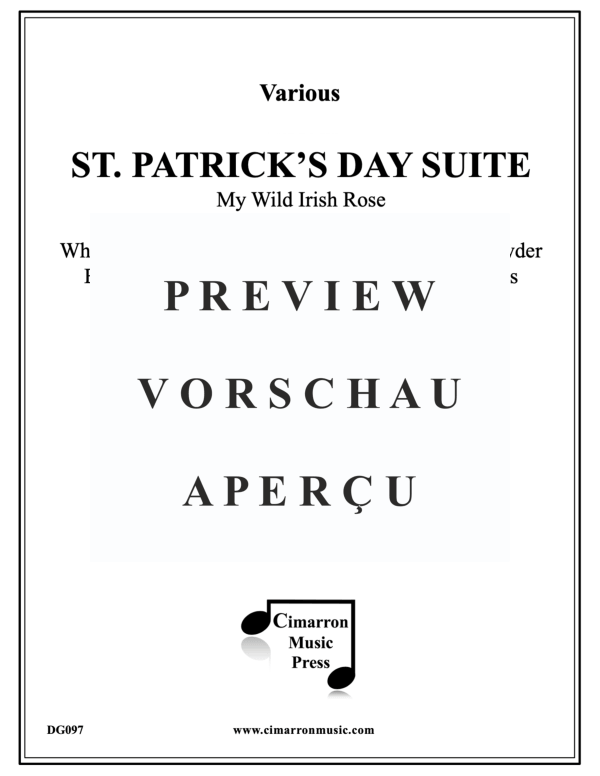 Produktgalerie: Seite 2 von 11 St. Patrick's Day Suite, , Blechbläser Quartett
