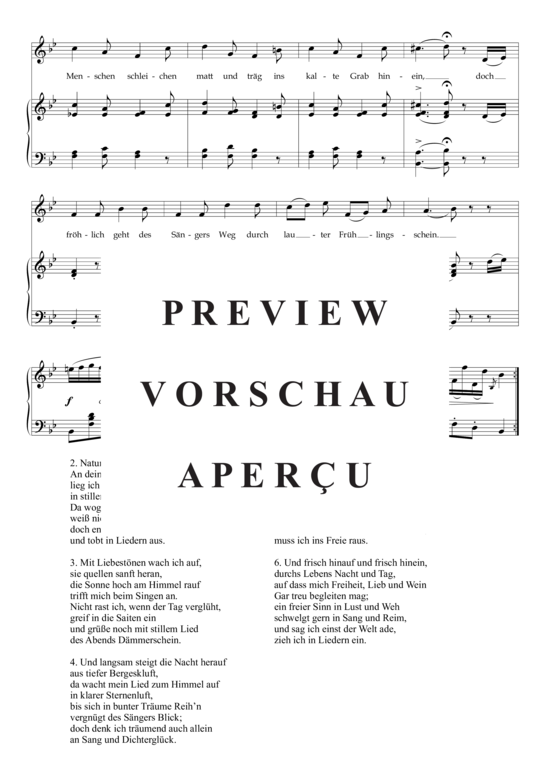 Product gallery: Page 3 of 3 Sängerleben , , (voice + piano)