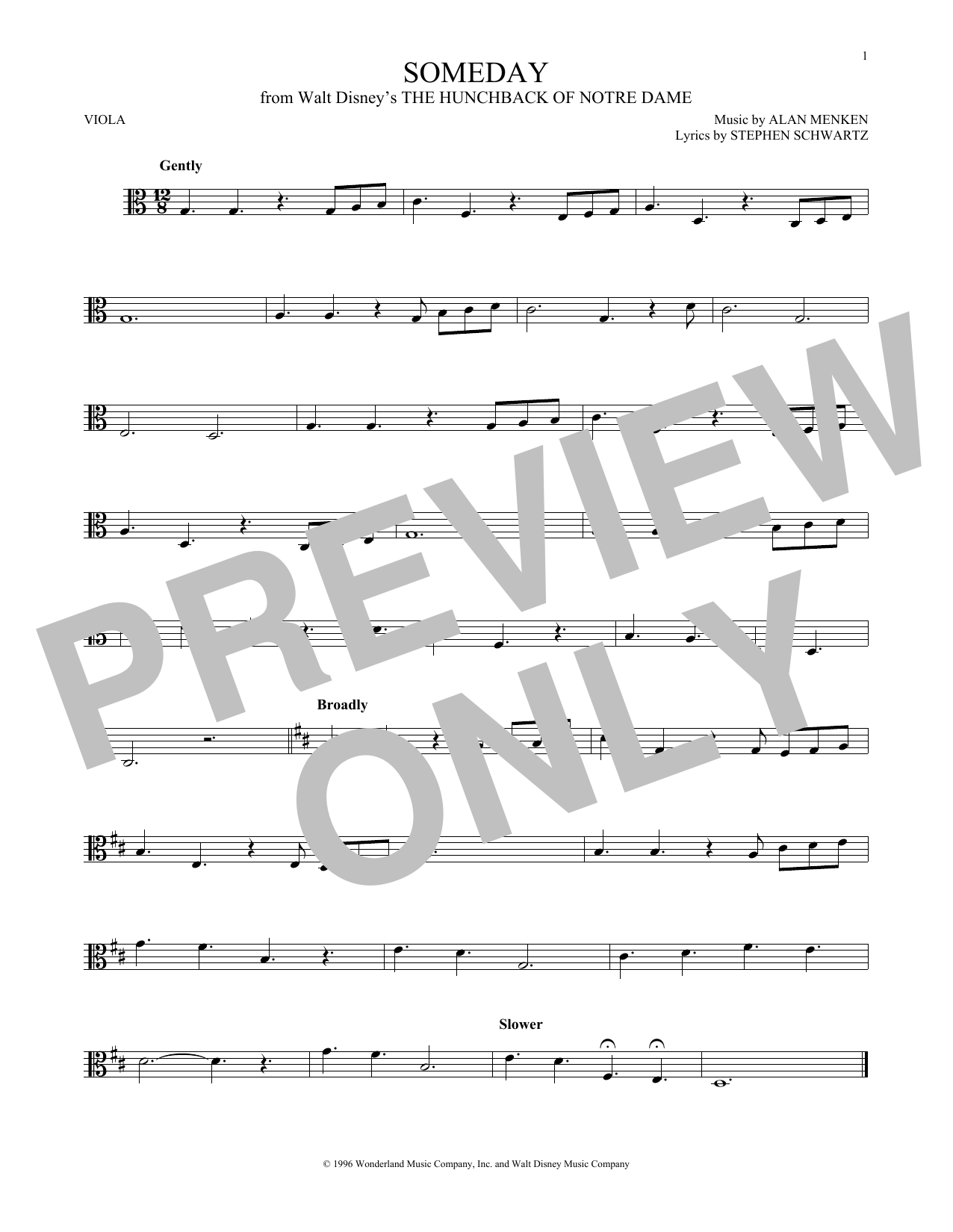 Product gallery: Page 1 of 1 Someday (from The Hunchback Of Notre Dame), All-4-One