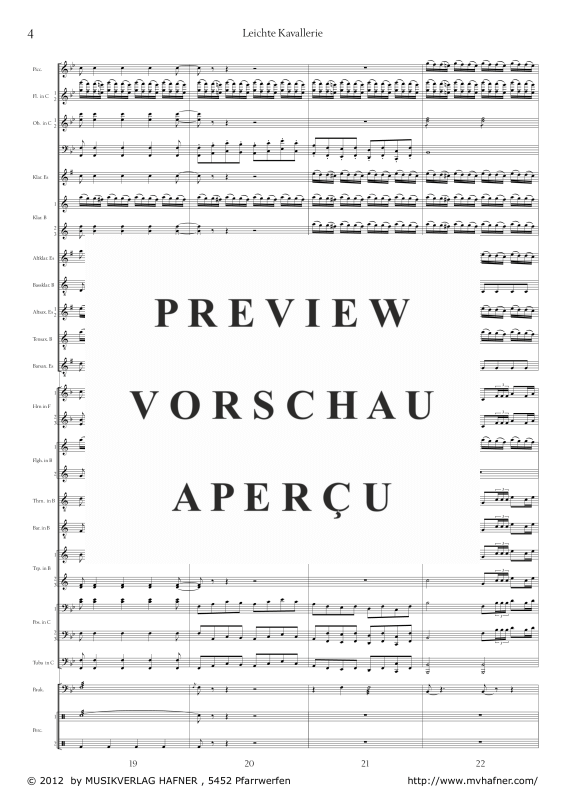Product gallery: Page 9 of 11 Leichte Kavallerie, , (large wind orchestra)