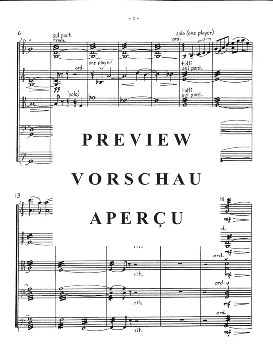 Produktgalerie: Seite 5 von 21 Sinfonietta , , (Streichquintett: 2 Geigen, Bratsche, Cello und Kontrabass)