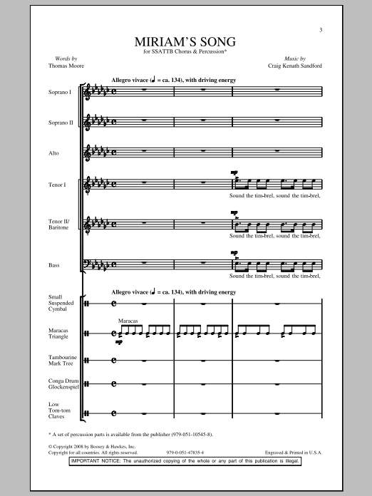 Produktbild zu: Miriam's Song